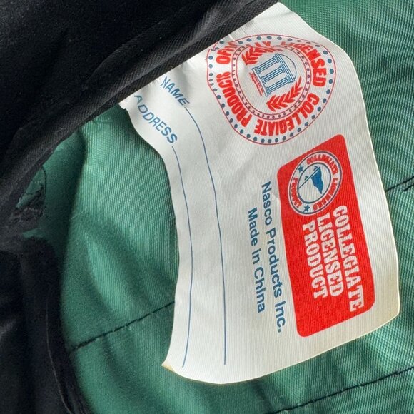 Vintage Miami Hurricanes Duffel Bag Collegiate Gym/Travel Bag Retro Embroidered - Picture 11 of 15